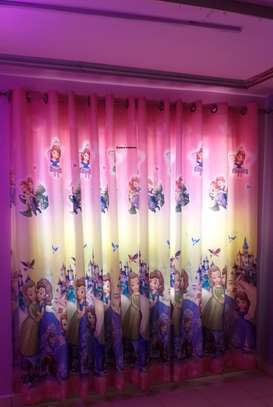 Colorful kids curtains image 2