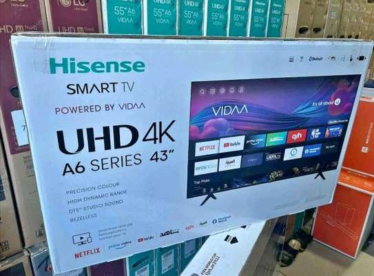 43 Hisense smart UHD Television +Free wall mount image 1