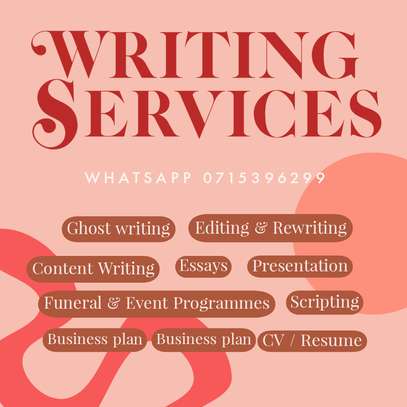 Writing service image 1