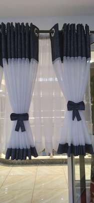 KITCHEN CURTAIN WITH LINEN DECOR image 1