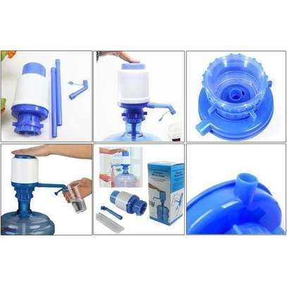 Portable Manual Hand Press Pump For Water Bottles image 2