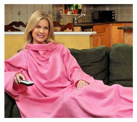 Pink snuggie top