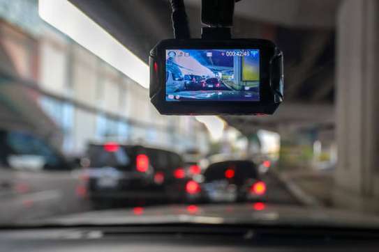 Vehicle Dash Cam with Reverse Camera & Remote monitoring image 1