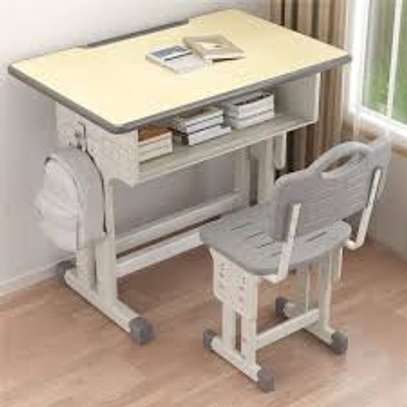 Kids Adjustable Height Homework Desk and Chair image 7
