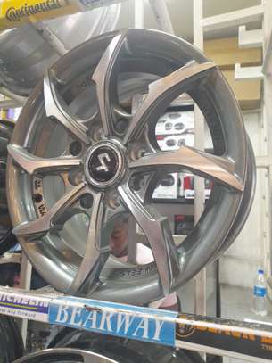 Nissan Alloy Rims Size 13 Inch Brand New A Set Of 4 image 2