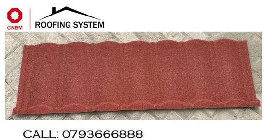 Stone Coated Roofing tiles- CNBM Classic Red profile image 4
