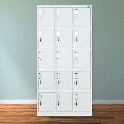 Office Cabinet: 15 Lockers Steel Cabinet For 15 Individuals image 5