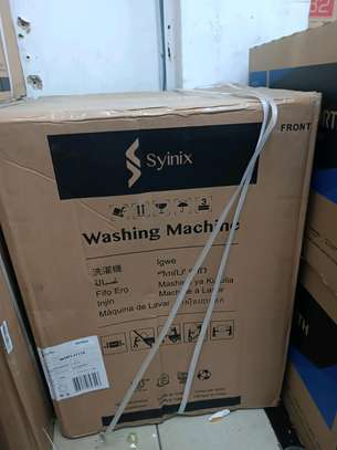 Syinix 4812S 8Kg Front Load Fully Automatic Washing machi image 1