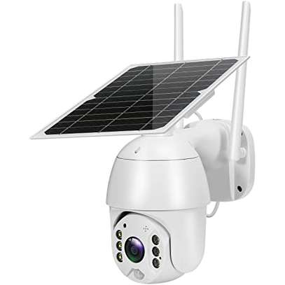 4g ptz solar camera 1080p outdooor camera WITH (MOTION SENSOR). image 1