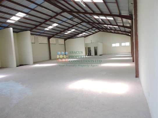 5,000 ft² Warehouse with Parking at Baba Dogo image 1