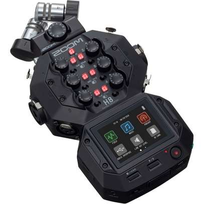 H8  Zoom H8 8-Input / 12-Track Portable Handy Recorder image 2
