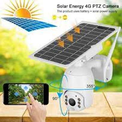 Solar PTZ 4g Solar PTZ Camera 2MP Solar CCTV Camera image 3