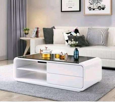 Coffee table white paint image 1