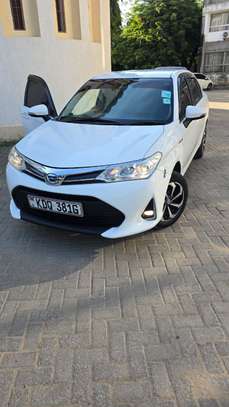 Toyota Axio 2017 white image 3