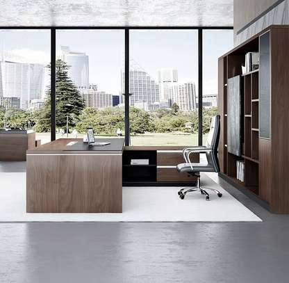 1800mm Premium Wooden Executive Office Desk image 6