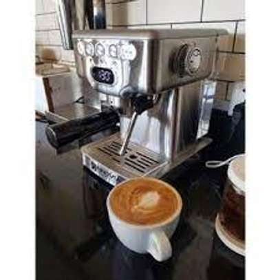 Coffee Machine With Grinder Cappuccino Espresso Latte image 1