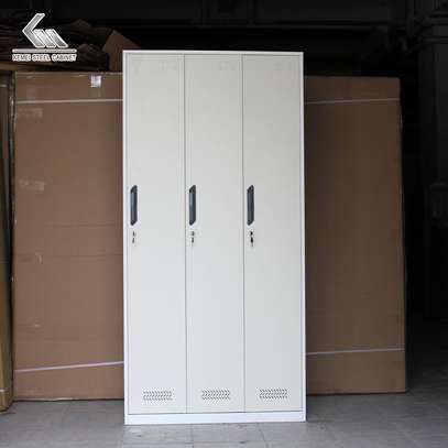 Office Cabinet: 3 doors lockable office cabinet image 1
