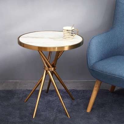 Coffee Table : Simple Iron Living Room Coffee Table image 8