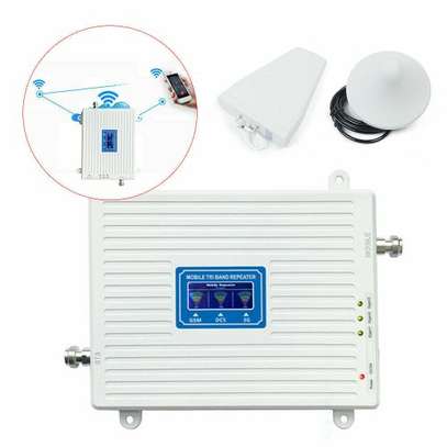 4G Triple-Band GSM Mobile Cell Phone Signal Booster image 1