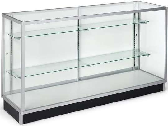 All glass -shop/office/home displays(6mm thick glass) image 5
