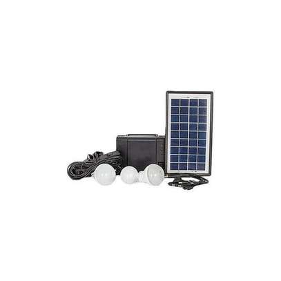Home Solar System with 3 LED Bulbs image 1