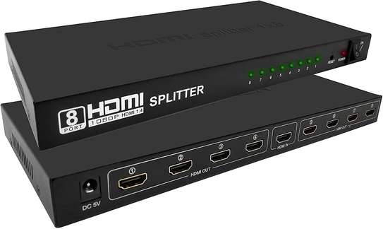 1 by 8 hdmi splitter. image 1