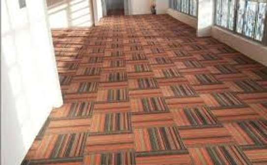 fitted carpet tiles in stock image 5