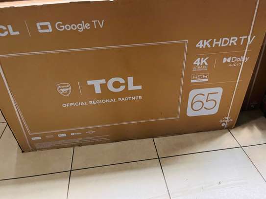 TCL 65 INCHES SMART UHD FRAMELESS TV image 2