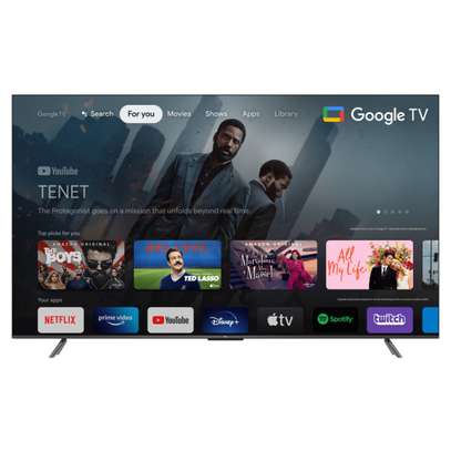 TCL 85" 4K HDR TV with Google TV and Game Master image 1