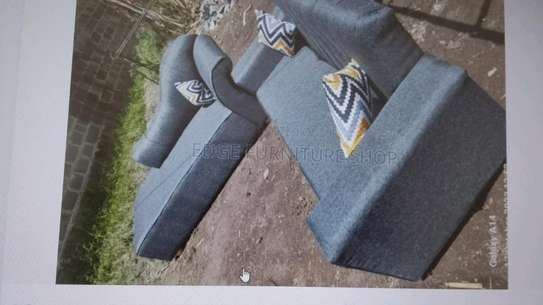 Grey 6seater sofa set available for sale image 4