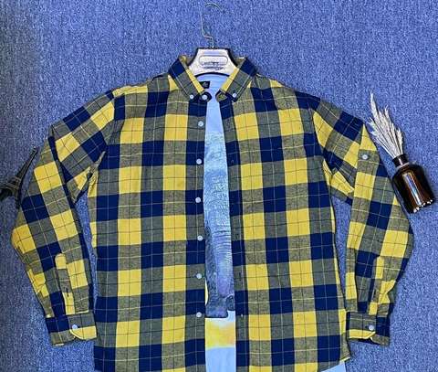 Floral Checked Flannel Shirts* image 1