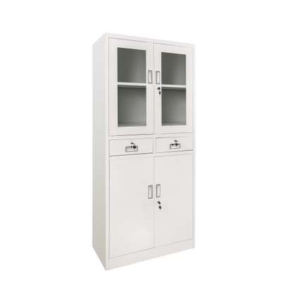 Office Cabinet: Steel Files Locker With 2 Drawers in Middle image 2