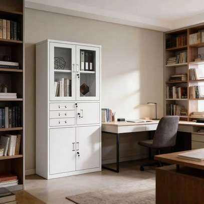 Metal Office Storage Cabinet With Drawers image 5