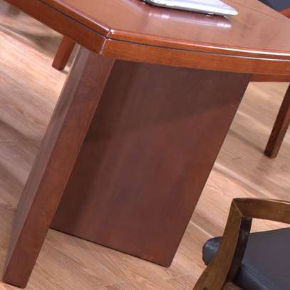 Executive 3-Meter Mahogany Meeting Table image 6