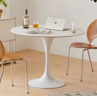 Modern Design Round Durable MDF Mini Conference Table image 8