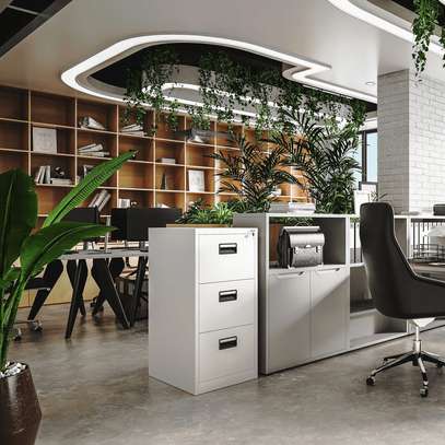 3-Drawer Office Storage Cabinet image 4