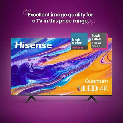 HISENSE 55" SMART ULED 4K UHD VIDAA FRAMELESS 55U6G. image 1