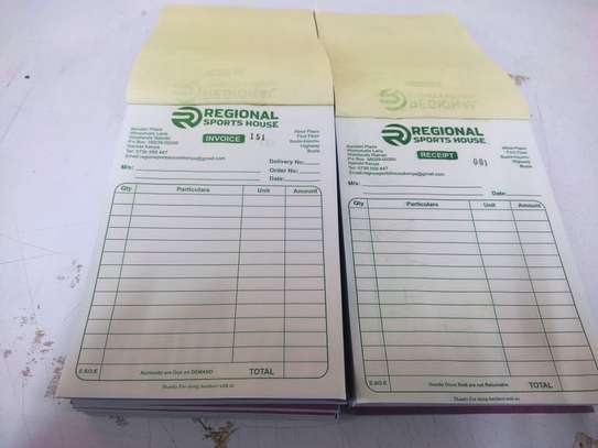 Receipt Books, Invoice, Delivery Books Printing image 3