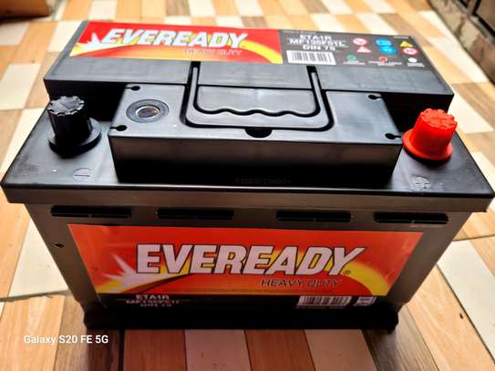 Eveready din 75 car battery maintenance free image 3