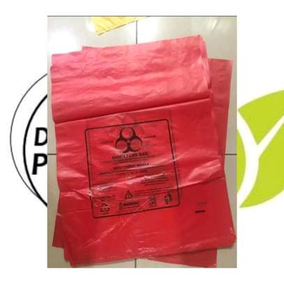 150gauge Biomedical waste Bags Big size image 3