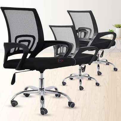 Ergonomic Mesh Chair – Adjustable Swivel Office Seat image 5