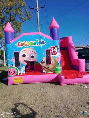 Girls bouncing castles available for hire image 3