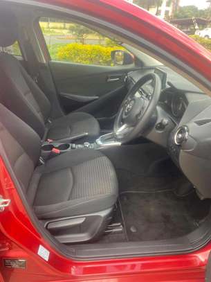 Mazda Demio 1500cc Petrol Red color fully loaded 2019 model image 9