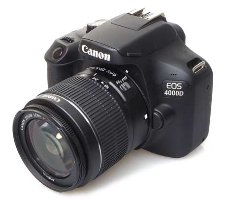 Canon EOS 4000D 18MP 3fps EF-S 18-55mm III Lens DSLR Camera image 2