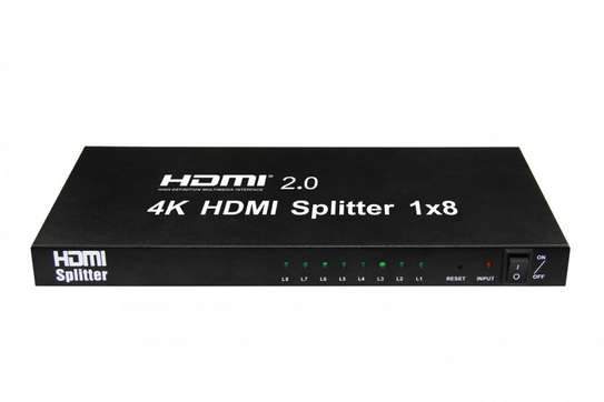 8-Port (1x8) HDMI 1.3 Amplified Powered Splitter image 1