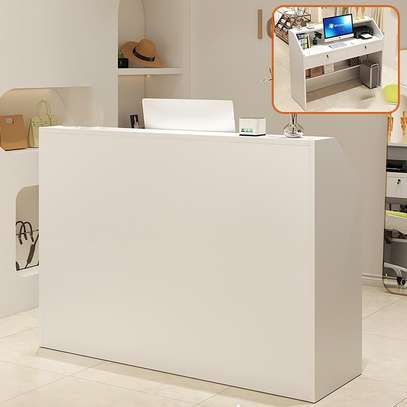 Modern Small Store Reception Desk –Custom Front Counter image 6