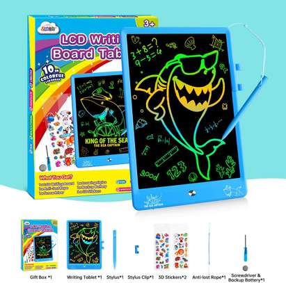 TEKFUN LCD Writing Tablet  Board, 10inch Colorful image 1