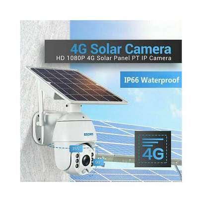 4G Solar Camera PTZ 360 -(With  Full Colored At Night) image 4