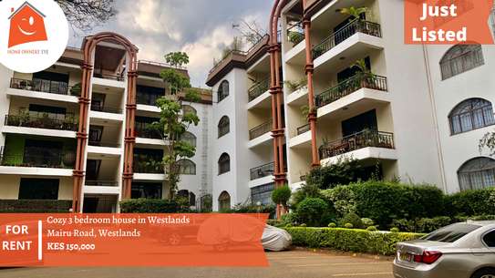 Furnished 3 Bed Apartment with Parking in Westlands Area image 1