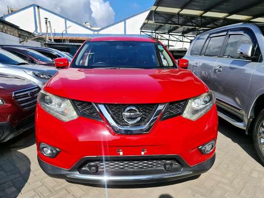 Nissan X-trail red 7seater 2016 image 1